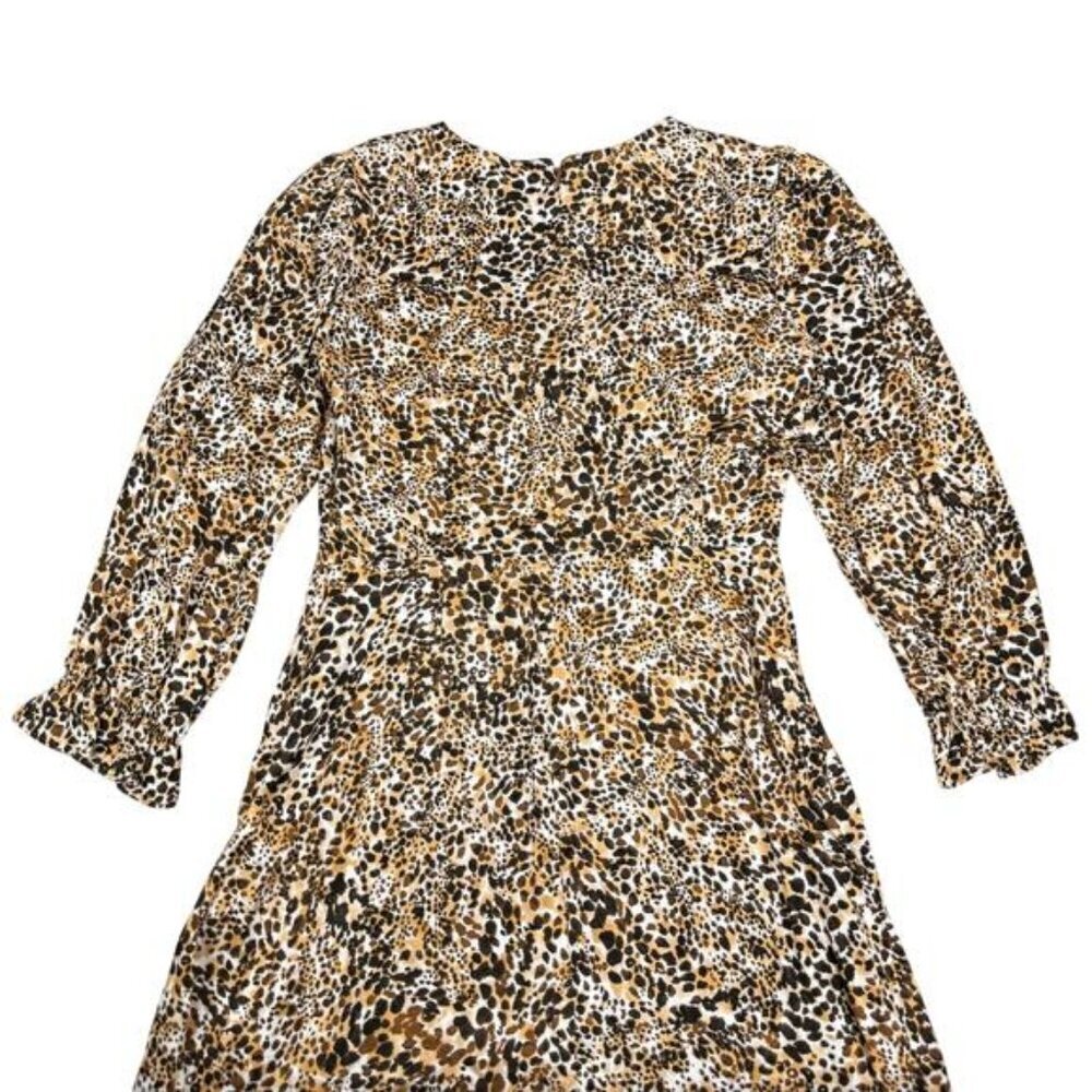 Aritzia Wilfred Baroque Dress In Giselle/Bison Size 2 - Picture 8 of 9